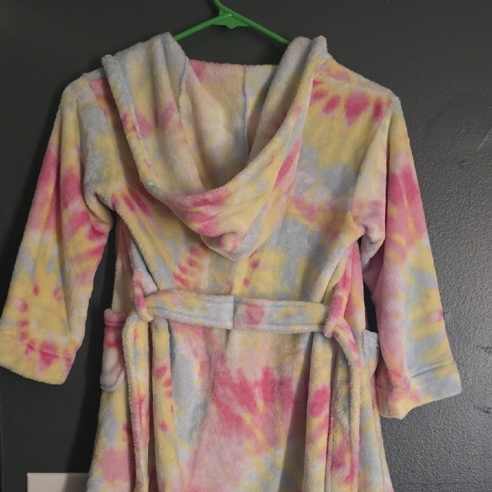 Cuddl Duds Kids Tie-Dye Pajama Robe - Picture 7 of 7